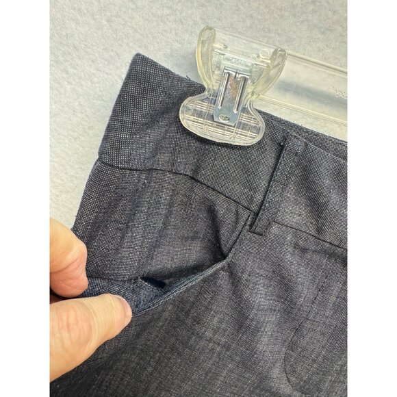 Apt. 9 Womens Modern Fit Gray Dress Pants Size 4 - Picture 3 of 11
